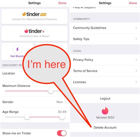 account verbergen tinder|How To Delete Your Tinder Account (& Pause Or Hide It)